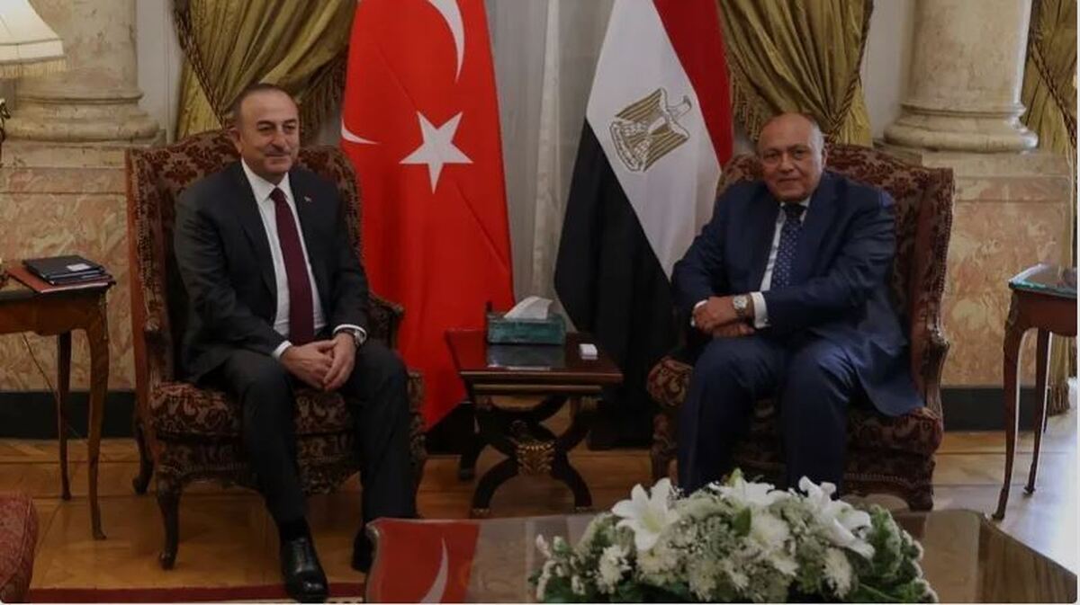 گفت‌وگوی وزرای خارجه مصر و ترکیه درباره توافق تهران و ریاض