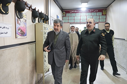 بازدید سخنگوی قوه قضاییه از پلیس آگاهی تهران بزرگ