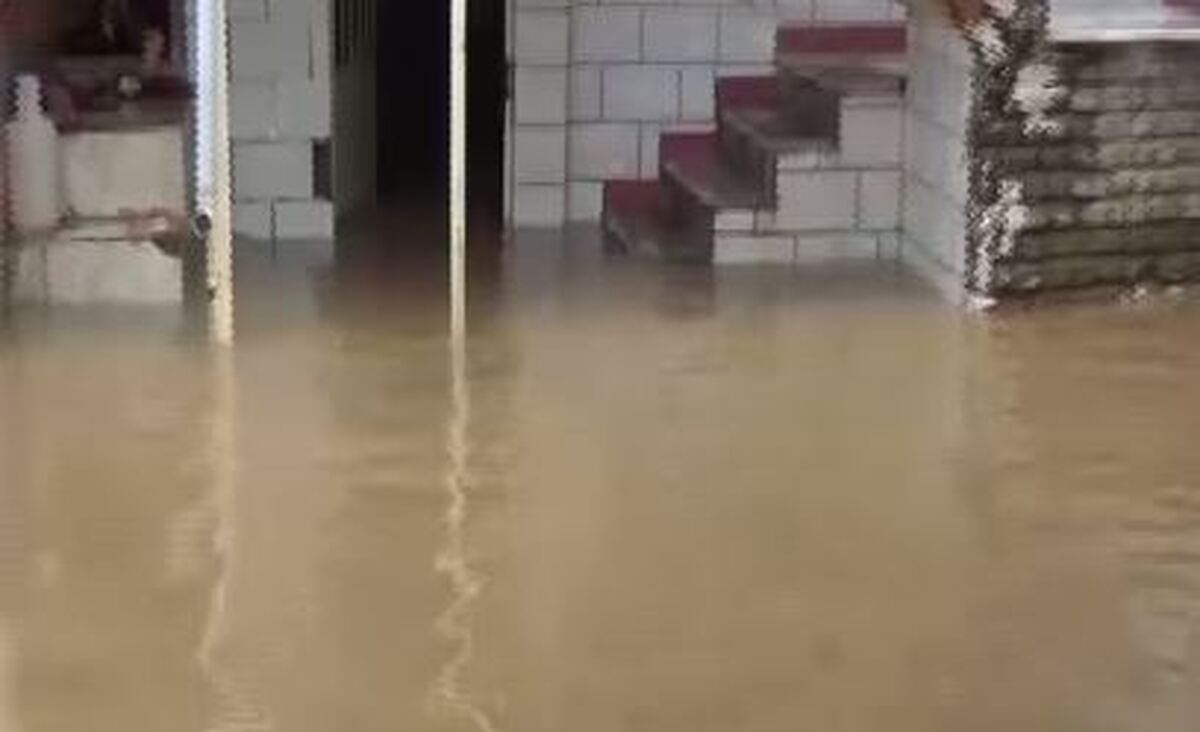 خسارت باران به برخی واحد‌های مسکونی و راه‌های ارتباطی در استان گلستان