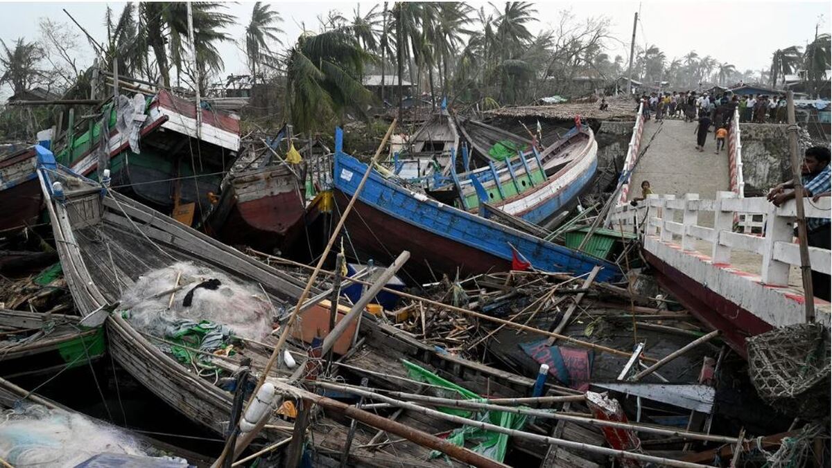احتمال مرگ صدها پناهجوی روهینگیایی بر اثر طوفان