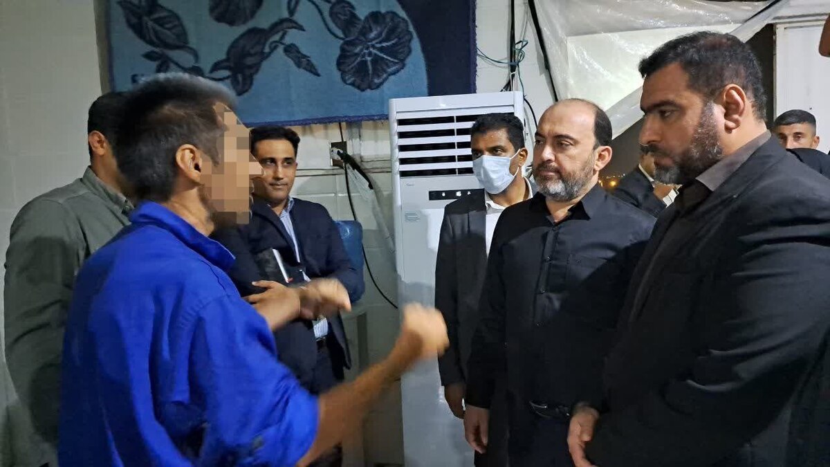 دادستان بندرعباس از مرکز تخصصی نگهداری و درمان معتادان متجاهر ایسین بازدید کرد