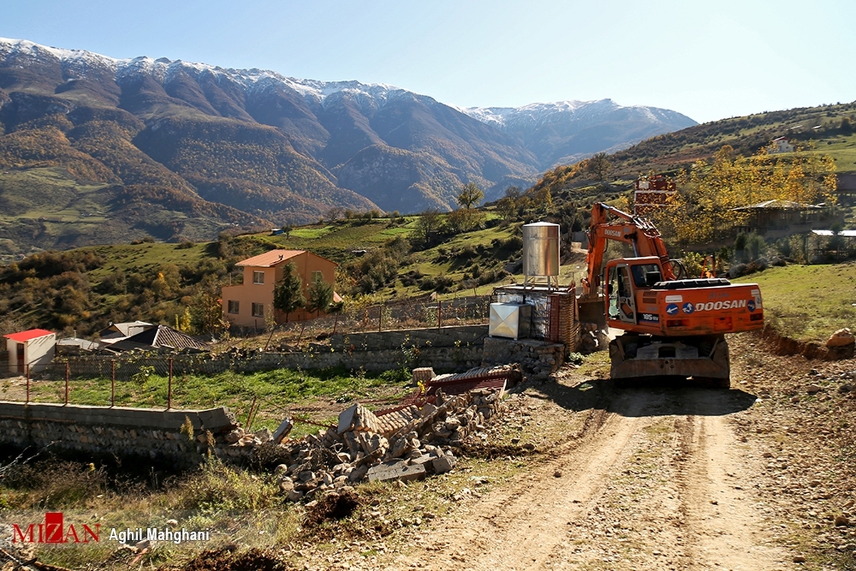 پایان ساخت و ساز‌های غیر مجاز در روستای زیارت استان گلستان