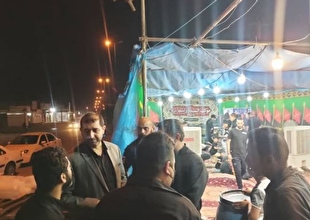 بازدید دادستان مرکز استان خوزستان از روند خدمت‌رسانی به زائرین اربعین حسینی