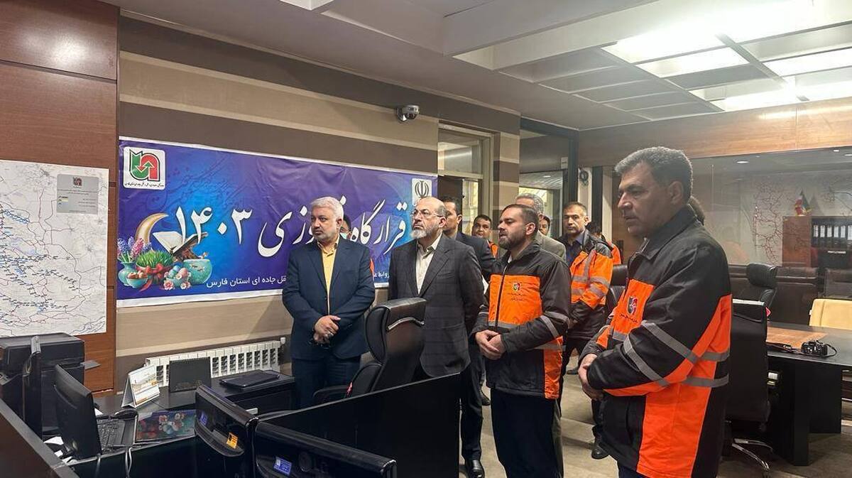 حضور رئیس کل دیوان محاسبات کشور در قرارگاه نوروزی پلیس فارس 