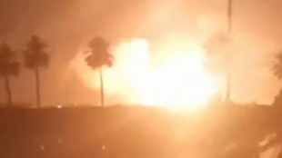 انفجار در پایگاه نظامی عراق در استان بابل